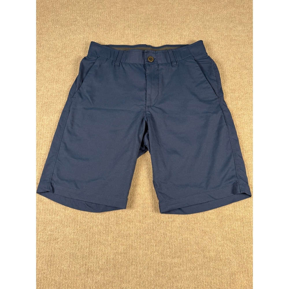 Under Armour Match Play Shorts Mens 30 Navy‎ Golf Performance Stretch HeatGear